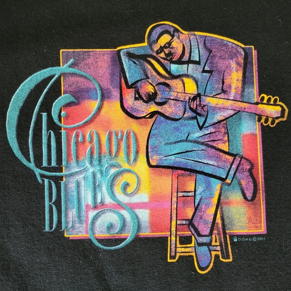 Chicago Blues T-shirt - Picture 2 of 5